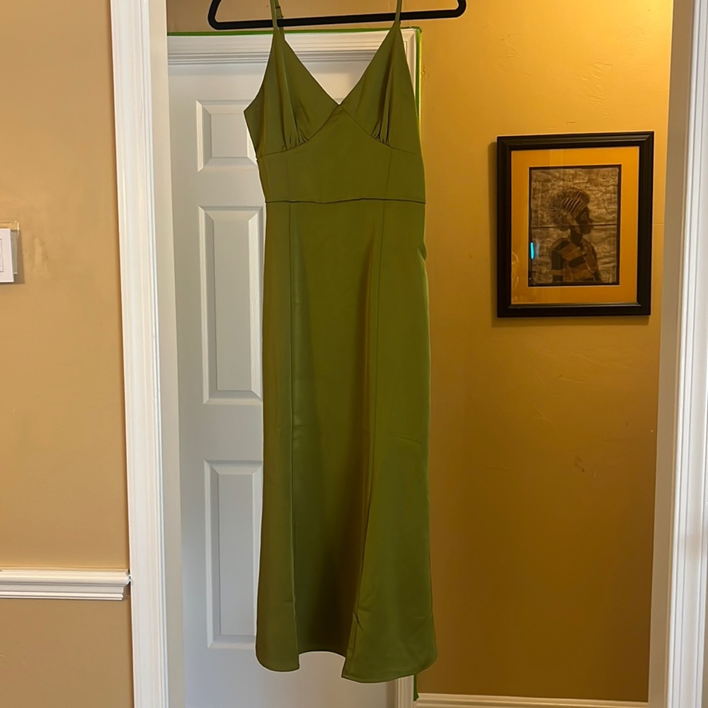 J.O.A midi slip dress